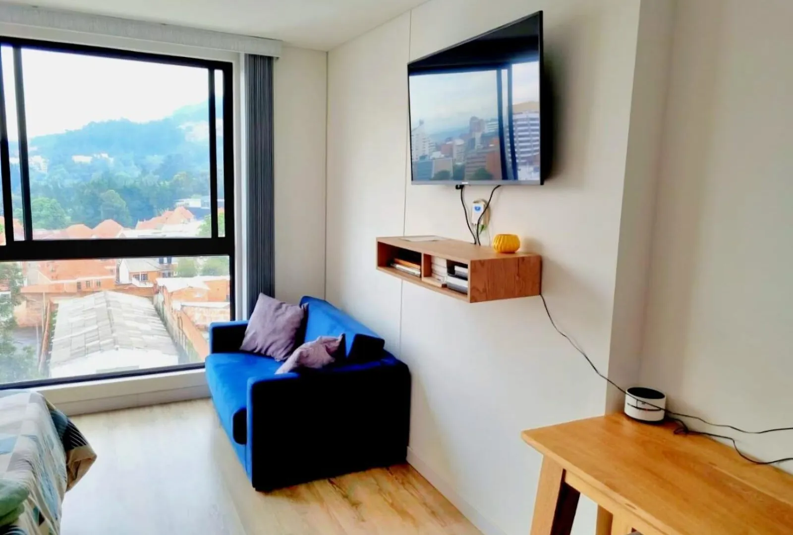 Loft Con Vista Increible En Centro Internacional Apartment Bogota Colombia