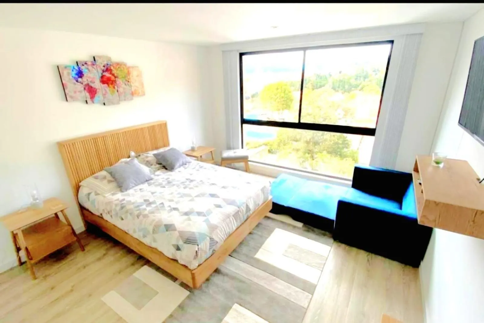 Loft Con Vista Increible En Centro Internacional Apartment Bogota