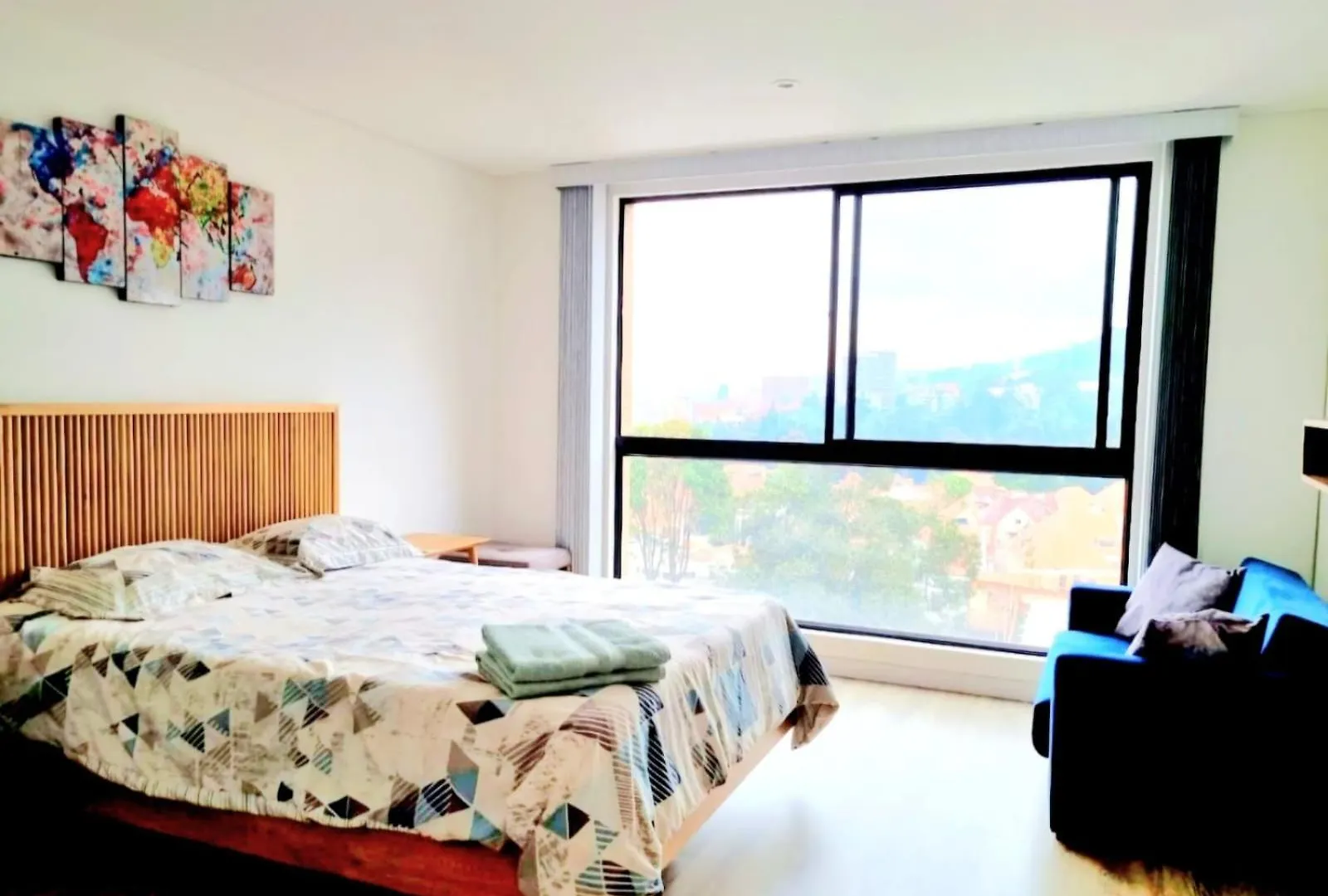Loft Con Vista Increible En Centro Internacional Apartment Bogota Colombia