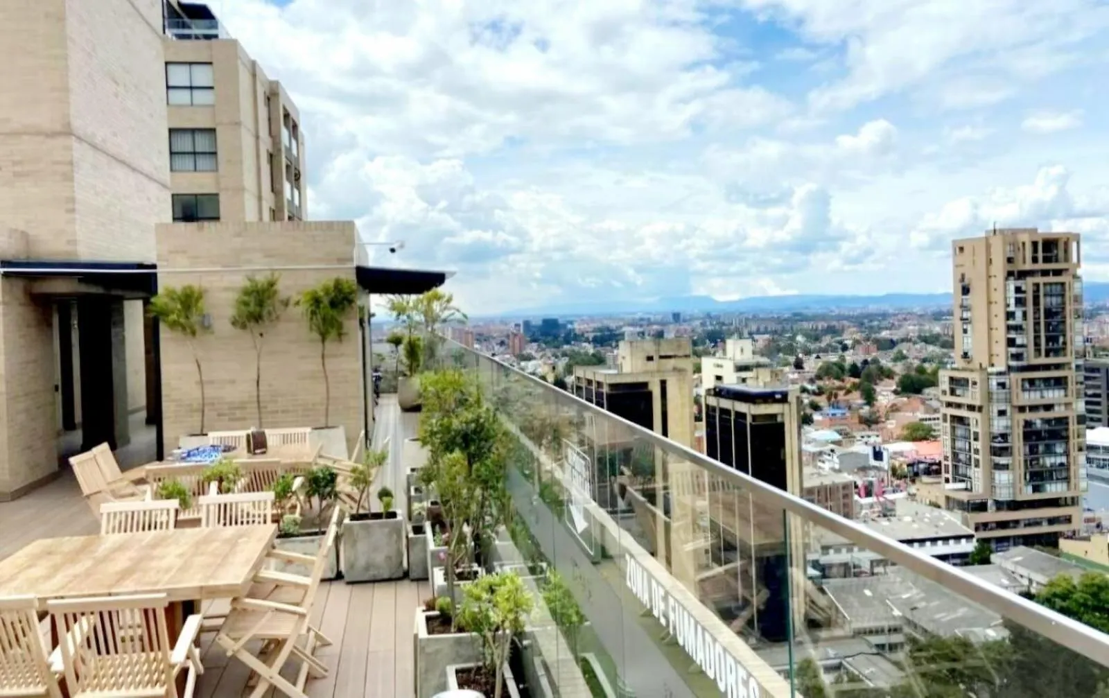 Loft Con Vista Increible En Centro Internacional Apartment Bogota